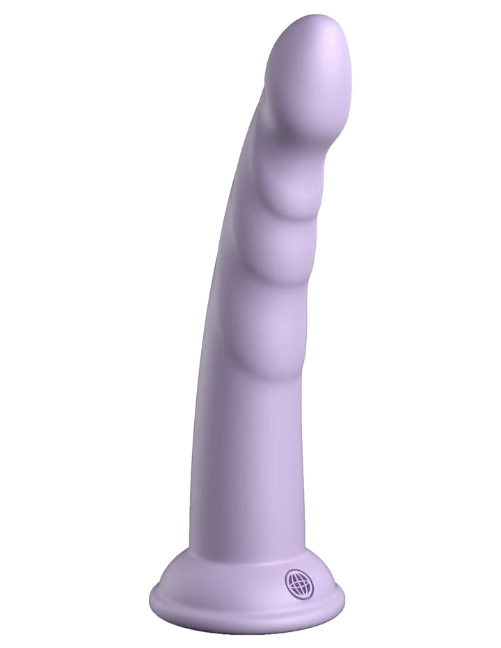 Pipedream Dillio SLIM SEVEN 7 inch Platinum Silicone Dildo 