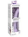 Pipedream Dillio SLIM SEVEN 7 inch Platinum Silicone Dildo