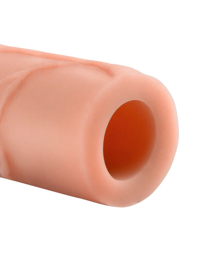 Pipedream Fantasy X-Tensions Perfect 1 inch Fanta Flesh Extension Penis Sleeve Natural