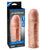 Pipedream Fantasy X-tensions Mega 1 inch Fanta Flesh Extension Penis Sleeve Natural