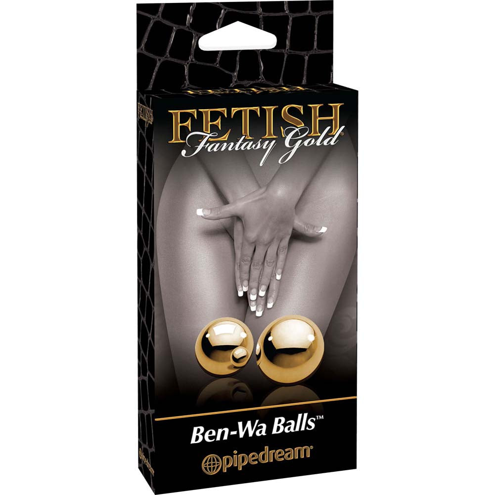 Pipedream Fetish Fantasy Gold Ben Wa Balls Gold