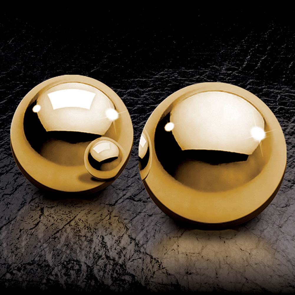 Pipedream Fetish Fantasy Gold Ben Wa Balls Gold