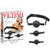 Pipedream Fetish Fantasy Series Breathable Ball Gag Training System Kit Black