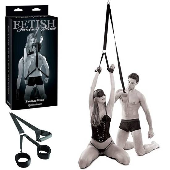 Pipedream Fetish Fantasy Series Deluxe Door Swing Black