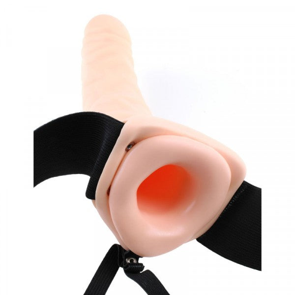 Pipedream Fetish Fantasy Series Hollow Strap On Dildo 8 inch
