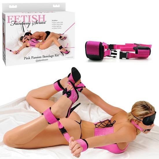 Pipedream Fetish Fantasy Series Pink Passion Bondage Kit