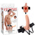 Pipedream Fetish Fantasy Series Vibrating Hollow Strap On Dildo Kit for Him or Her 8 inch Natural
