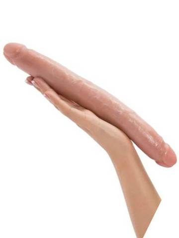 Pipedream King Cock Slim Realistic Double Dildo 12 inch