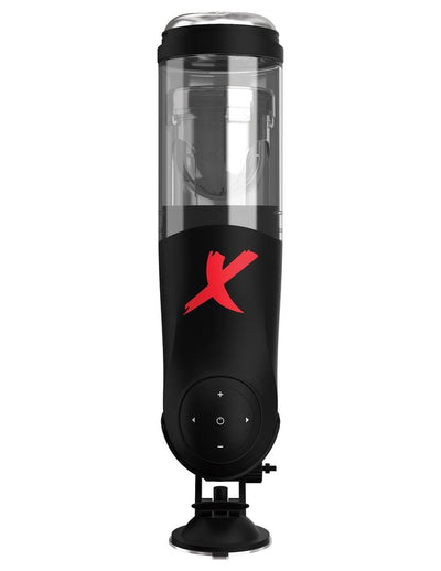 Pipedream PDX Elite Deluxe Mega Bator Stroker Rotating and Thrusting Hands Free Rechargeable Male Masturbator with Suction Cup Base