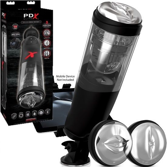 Pipedream PDX Elite Deluxe Mega Bator - Automatic Rotating & Thrusting Masturbator