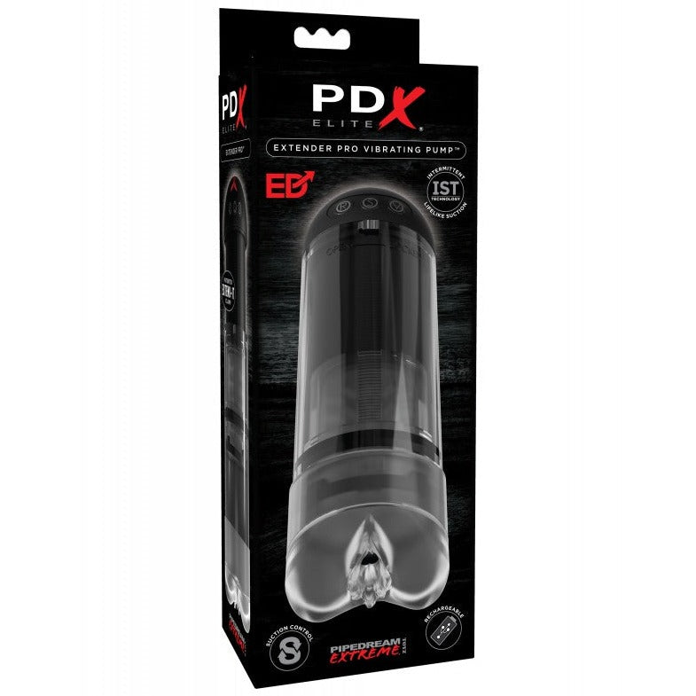 Pipedream PDX Elite EXTENDER PRO VIBRATING PENIS PUMP