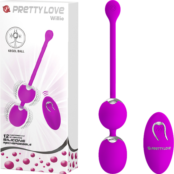 Pretty Love Willie Rechargeable Kegel Balls