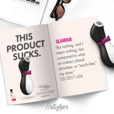 Satisfyer Pro Penguin Rechargeable Air Pulse Clitoral Stimulator - Next Generation