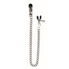 Spartacus Adjustable Broad Tip Nipple Clamps with Link Chain