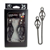 Spartacus Endurance Butterfly Nipple Clamps with Black Chain