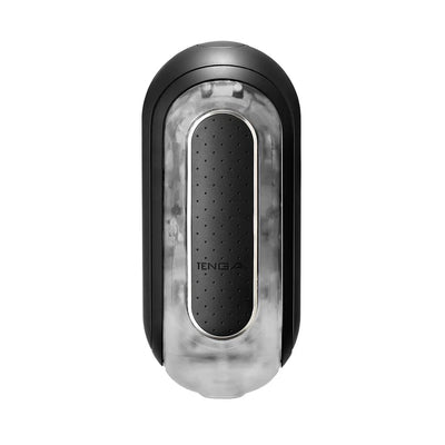 Tenga Flip Zero Electronic Vibration Black Strong Edition Rechargeable Vibrating Male Masturbator