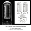 Tenga Flip Zero Electronic Vibration Black Strong Edition Rechargeable Vibrating Male Masturbator