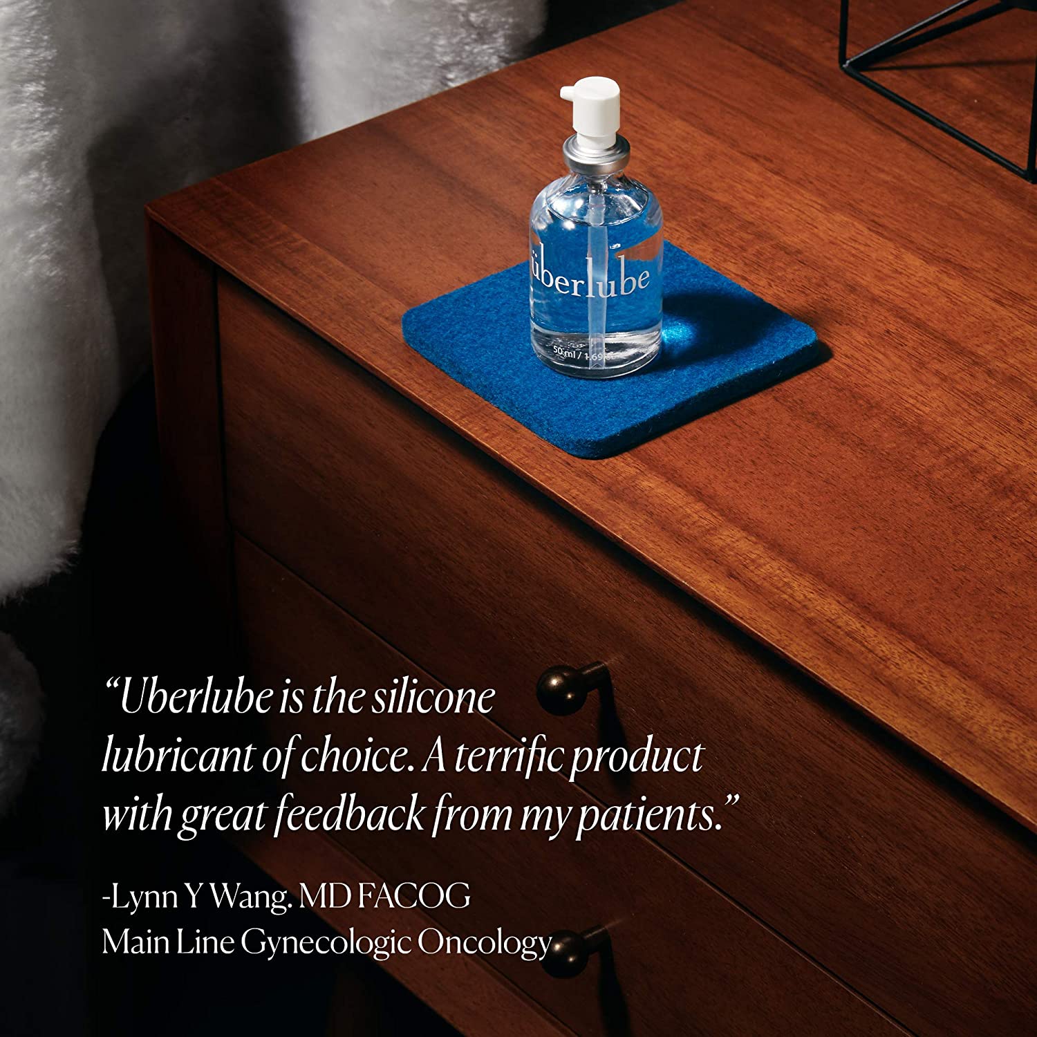 Uberlube Luxury Silicone Lubricant 112ml / 3.79oz Signature Bottle