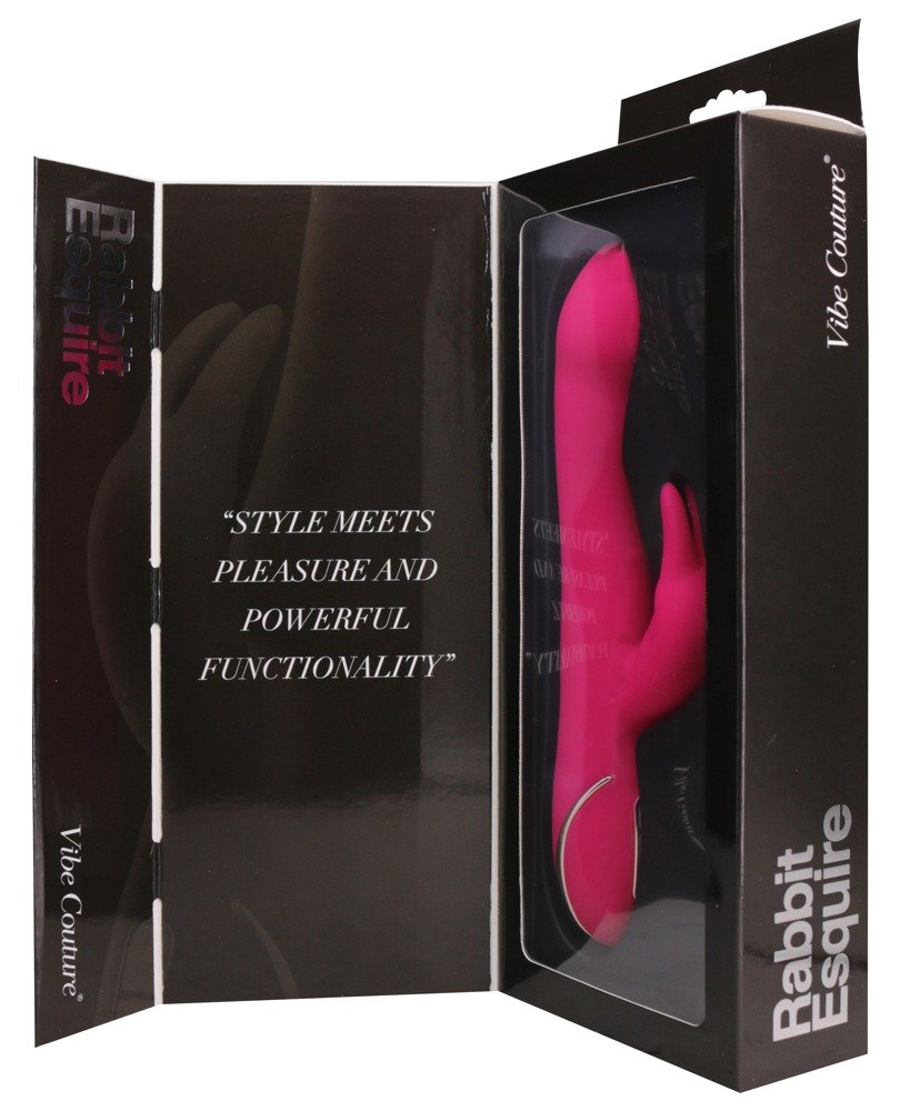 Vibe Couture ESQUIRE Rechargeable Rotating Rabbit Vibrator