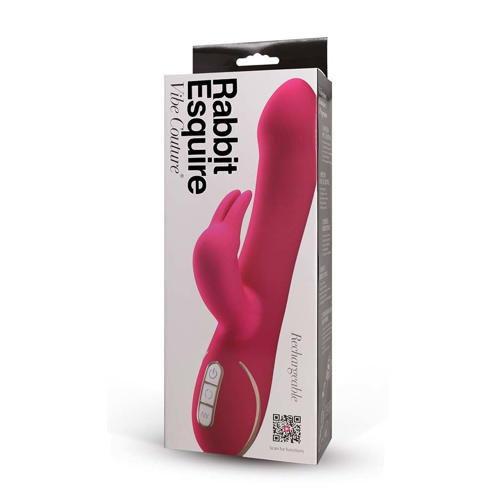 Vibe Couture ESQUIRE Rechargeable Rotating Rabbit Vibrator