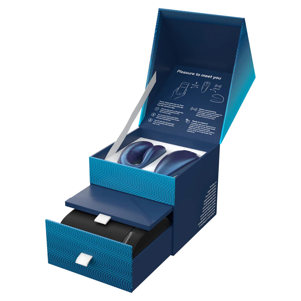 We Vibe CHORUS Couples Vibrator Remote and App Controlled Wearable Vibe Cosmic Blue