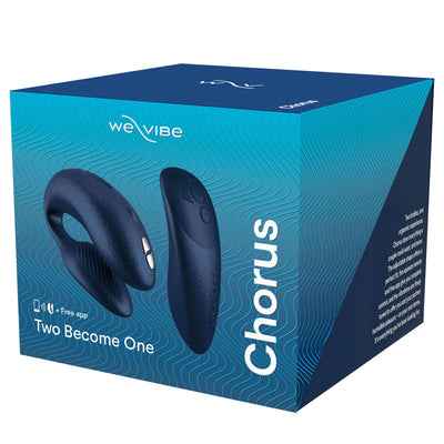 We Vibe CHORUS Couples Vibrator Remote and App Controlled Wearable Vibe Cosmic Blue