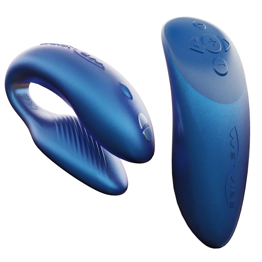 We Vibe CHORUS Couples Vibrator Remote and App Controlled Wearable Vibe Cosmic Blue