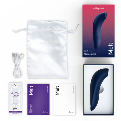 We Vibe MELT app-controlled clitoral stimulator Midnight Blue