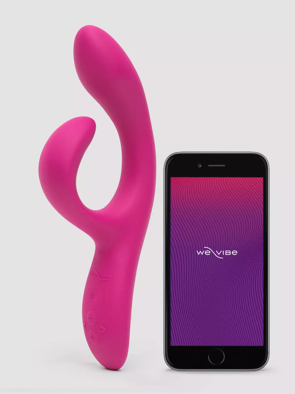 We Vibe Nova 2 Rabbit Vibrator - App Controlled - Flexible - Waterproof - Rechargeable