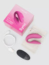 We Vibe SYNC 2 Remote Control and App Rechargeable Couples Vibrator Pink