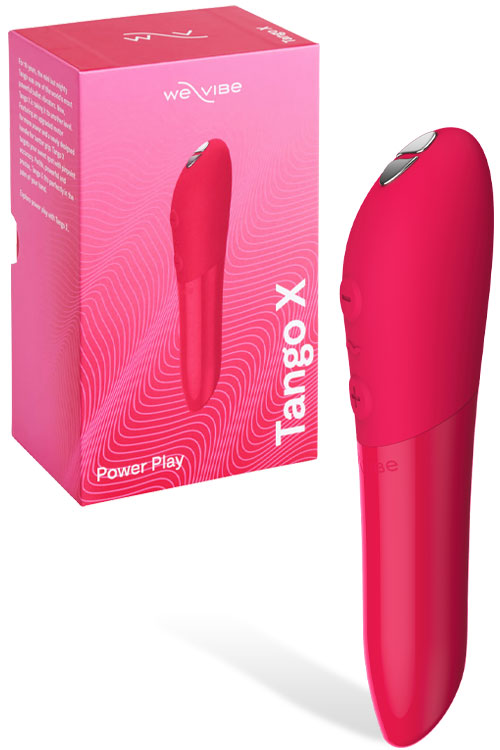We Vibe TANGO X Lipstick Rechargeable Bullet Vibrator Red