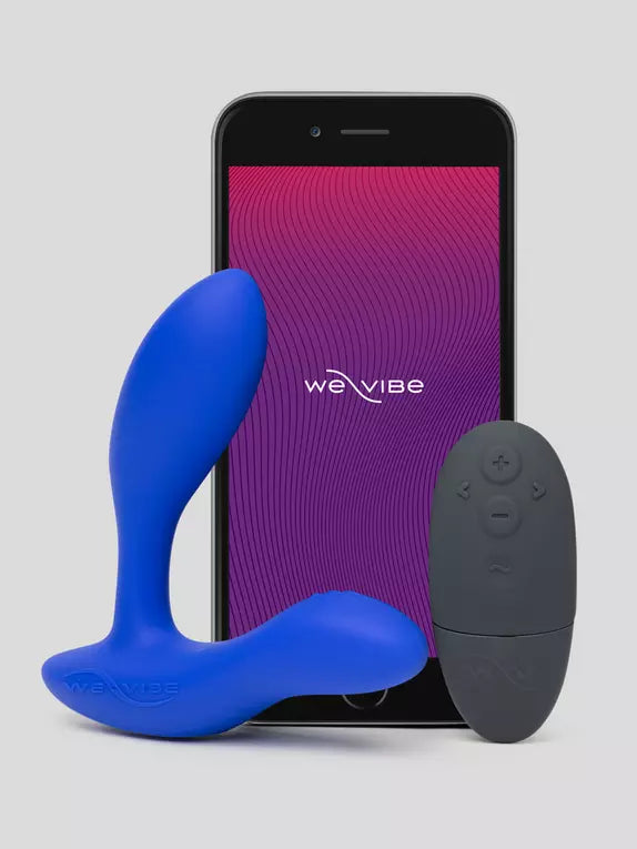 We Vibe VECTOR+ App Controlled Rechargeable Prostate Massager - Royal Blue