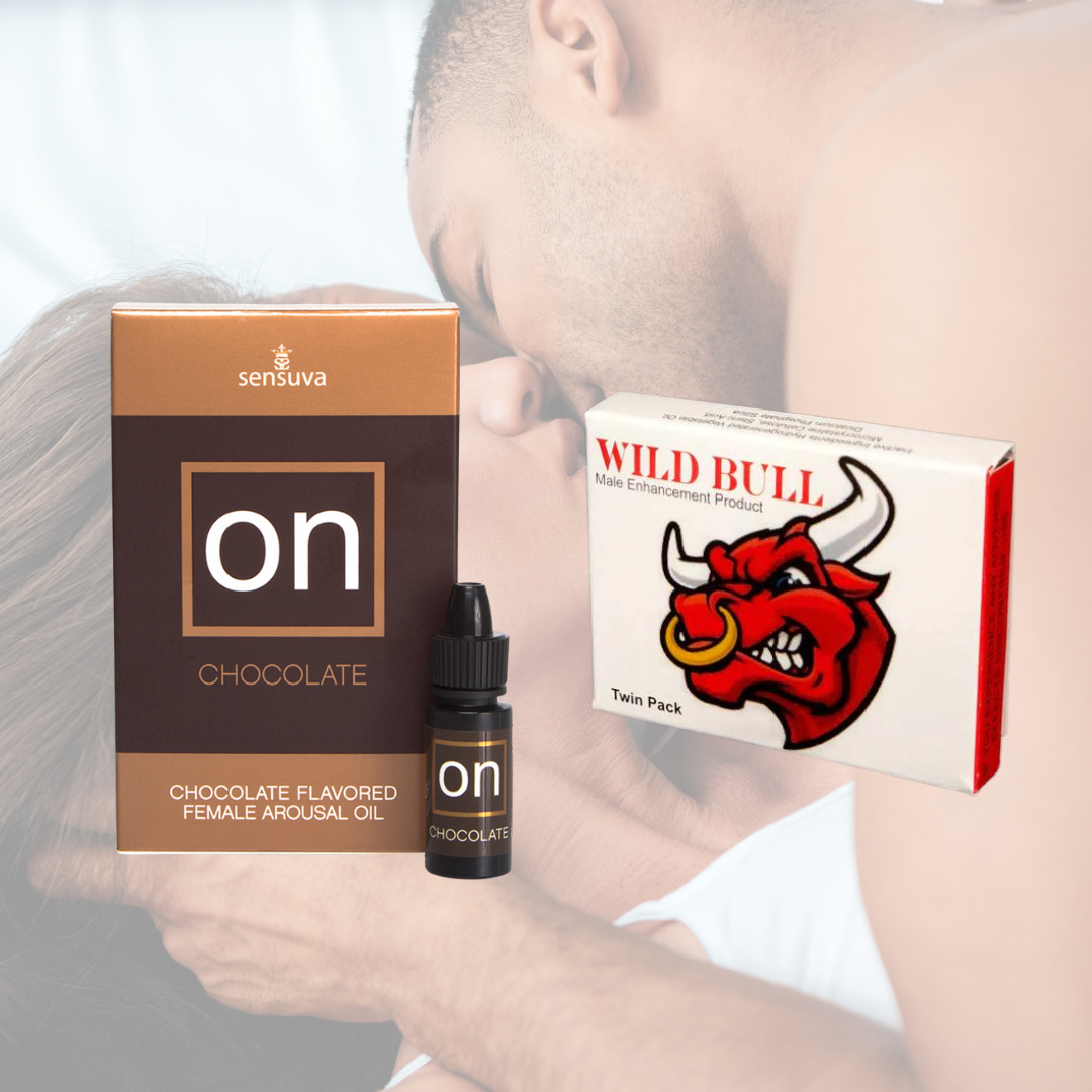 Wild Bull Weekend Orgasm Essentials Kit for Couples - Complete Intimacy Package