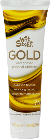 Wet Stuff Gold Water Based Lubricant 100g