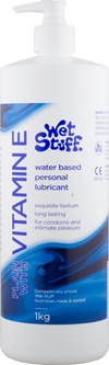 Wet Stuff Water Based Lubricant with Vitamin E with Pump Dispenser 1kg