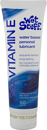 Wet Stuff Water Based Lubricant with Vitamin E 100g
