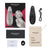 Womanizer MARILYN MONROE Special Edition Clitoral Suction Stimulator Black Marble
