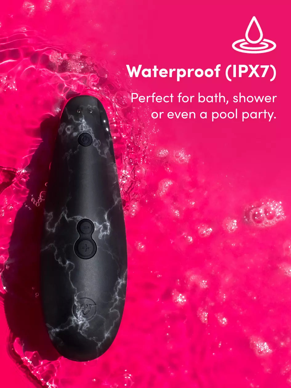 Womanizer MARILYN MONROE Special Edition Clitoral Suction Stimulator Black Marble