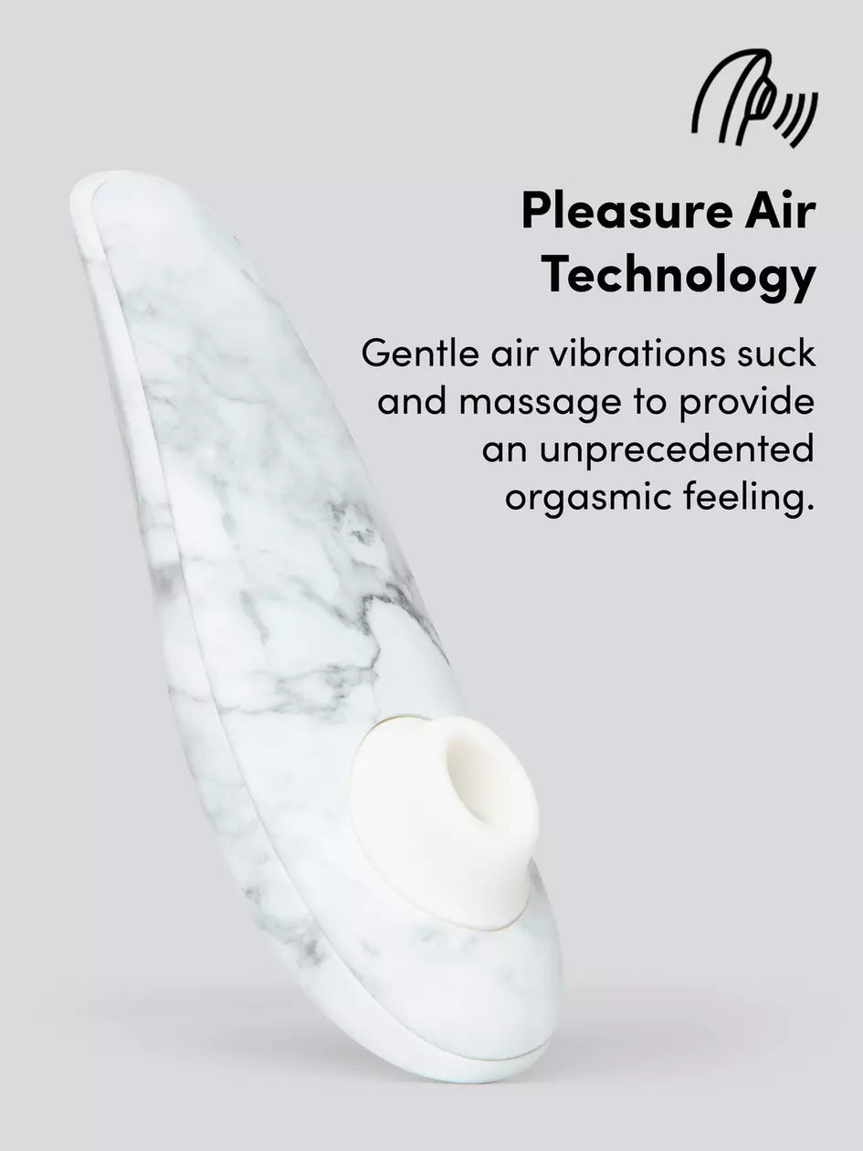 Womanizer MARILYN MONROE Special Edition Clitoral Suction Stimulator White Marble