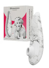 Womanizer MARILYN MONROE Special Edition Clitoral Suction Stimulator White Marble