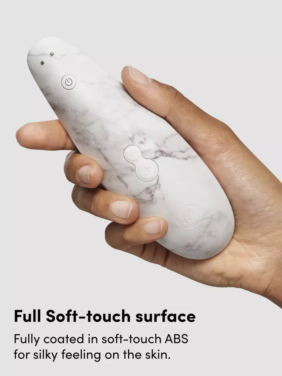 Womanizer MARILYN MONROE Special Edition Clitoral Suction Stimulator White Marble