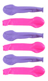 Willy Balloons 6 Pack Naughty Shaped Pecker Balloons