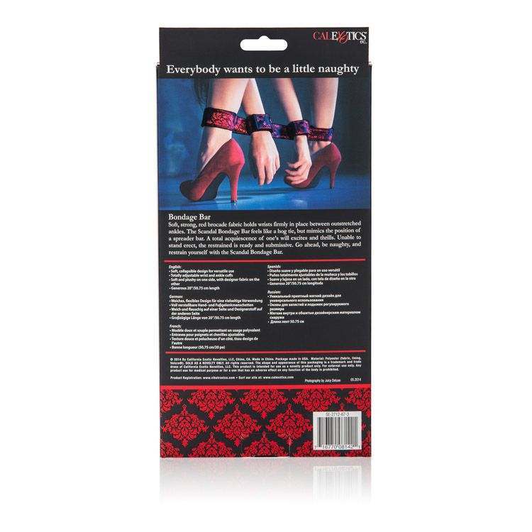 CalExotics Scandal Bondage Bar