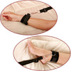 Pipedream Fetish Fantasy Series Bed Bindings Restraint Kit includes Wrist Handcuffs and Ankle Cuffs Black