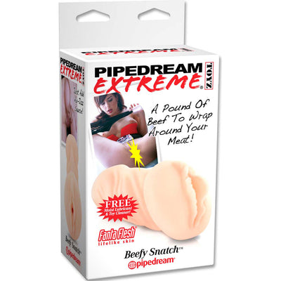 Pipedream Extreme Toyz Beefy Snatch Fanta Flesh Pocket Pussy Male Masturbator