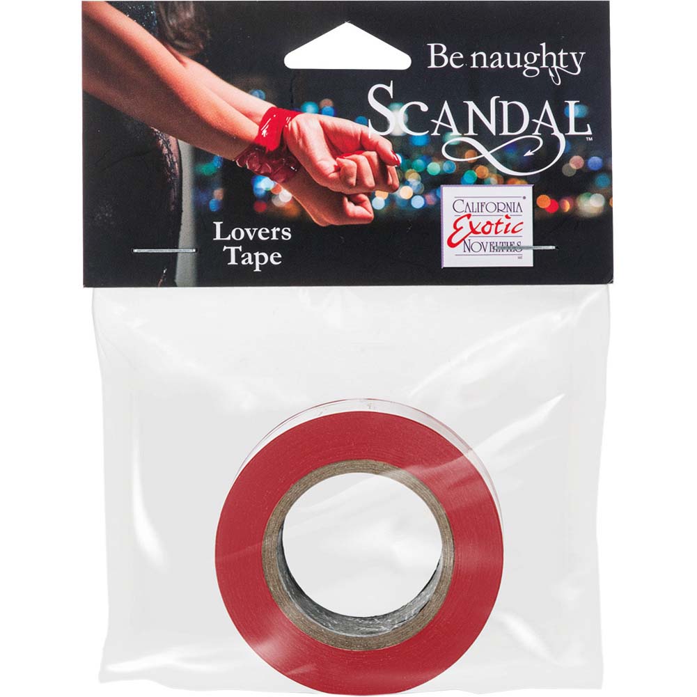 CalExotics Scandal Lovers Tape 49.28 feet long (15 meters) Red