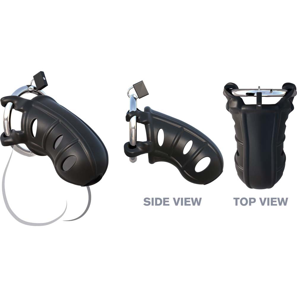 Pipedream Fantasy C Ringz Hardcore Silicone Cock Blocker Cage