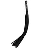 Spartacus Leather 36 inch Deluxe Strap Whip Black Flogger