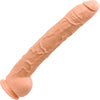 Doc Johnson Classic Dick Rambone Cock Realistic Dildo with Suction Cup Mount Base 17 inch