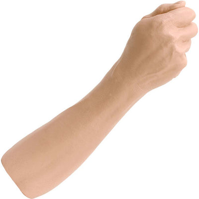 Doc Johnson THE FIST Realistic Hand Fisting SilaGel Dildo 13.5 inch Natural Flesh